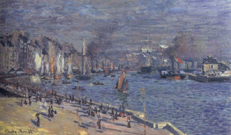Claude Monet Port of Le Havre china oil painting image